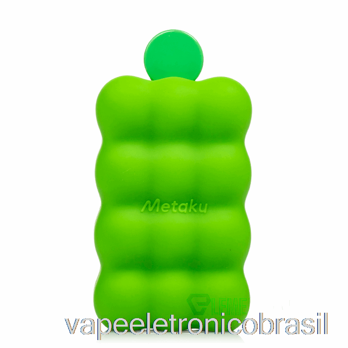 Vape Recarregável Metaku Esponja 7500 Descartável Morango Kiwi
